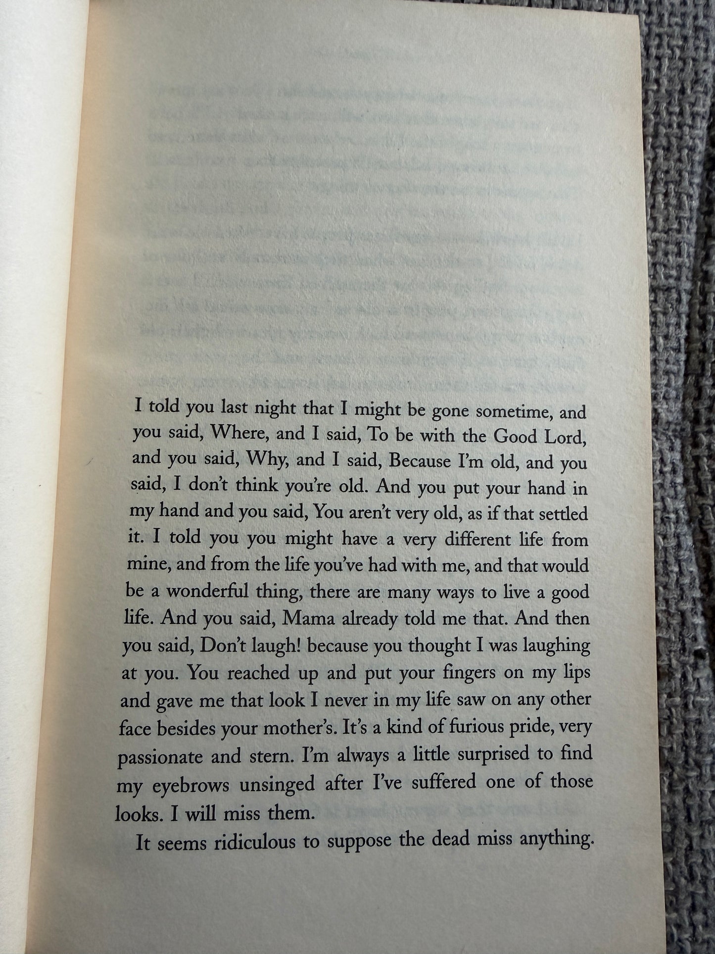 2009 Gilead- Marilynne Robinson (Virago Press)