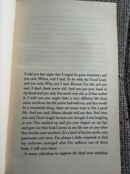 2009 Gilead- Marilynne Robinson (Virago Press)