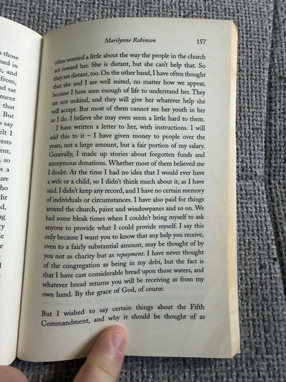 2009 Gilead- Marilynne Robinson (Virago Press)