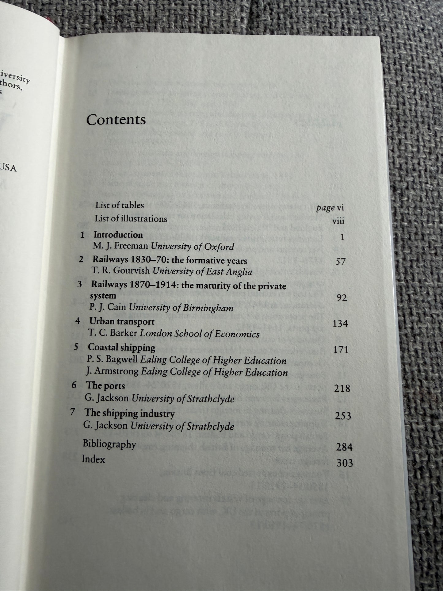 1988*1st* Transport In Victorian Britain - Michael J. Freeman & Derek H. Aldcroft (Manchester University Press)