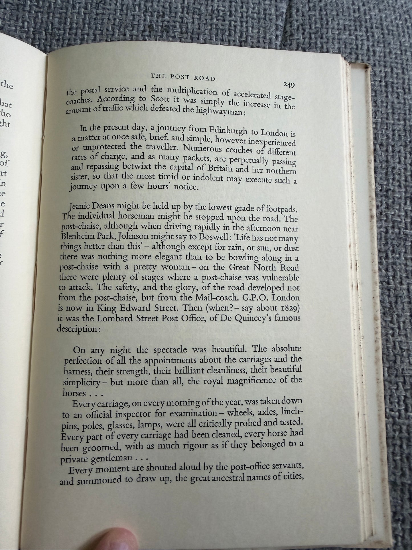 1961*1st* The Great North Road - Frank Morley (Hutchinson)