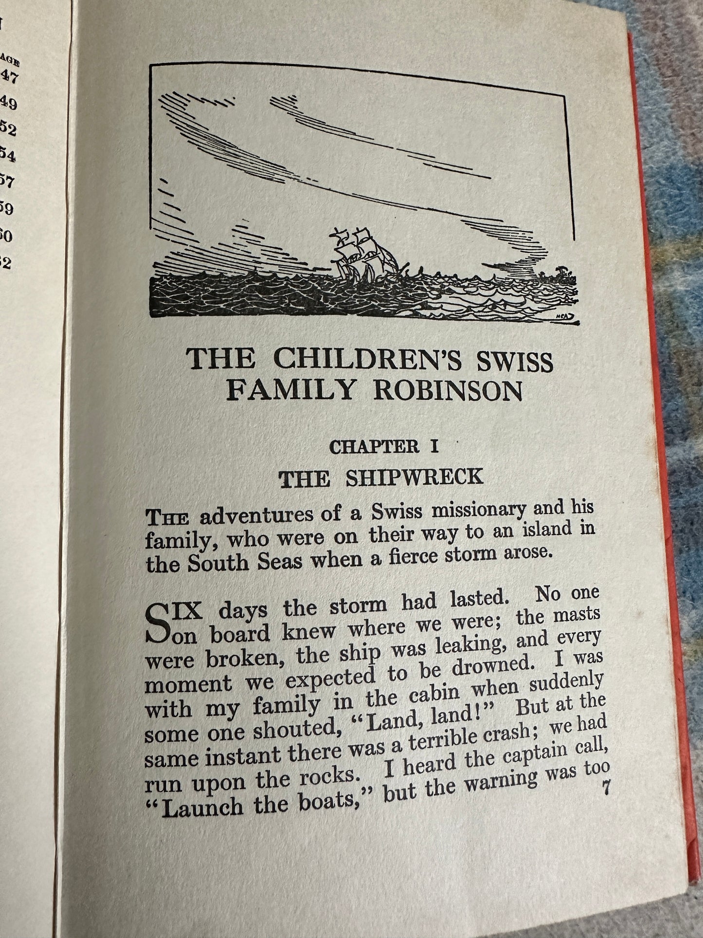 1961 The Children’s Swiss Family Robinson - Adapted by F. H. Lee Illust Honor C. Appleton(George G. Harrap & Co Ltd)