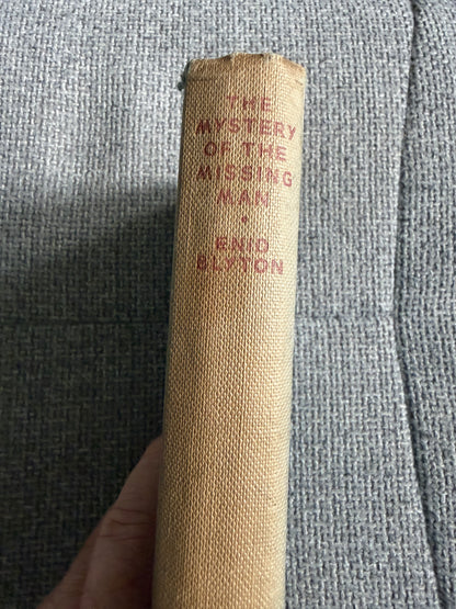 1956*1st* The Mystery Of The Missing Man - Enid Blyton (Lilian Buchanan illust) Methuen & Co Ltd