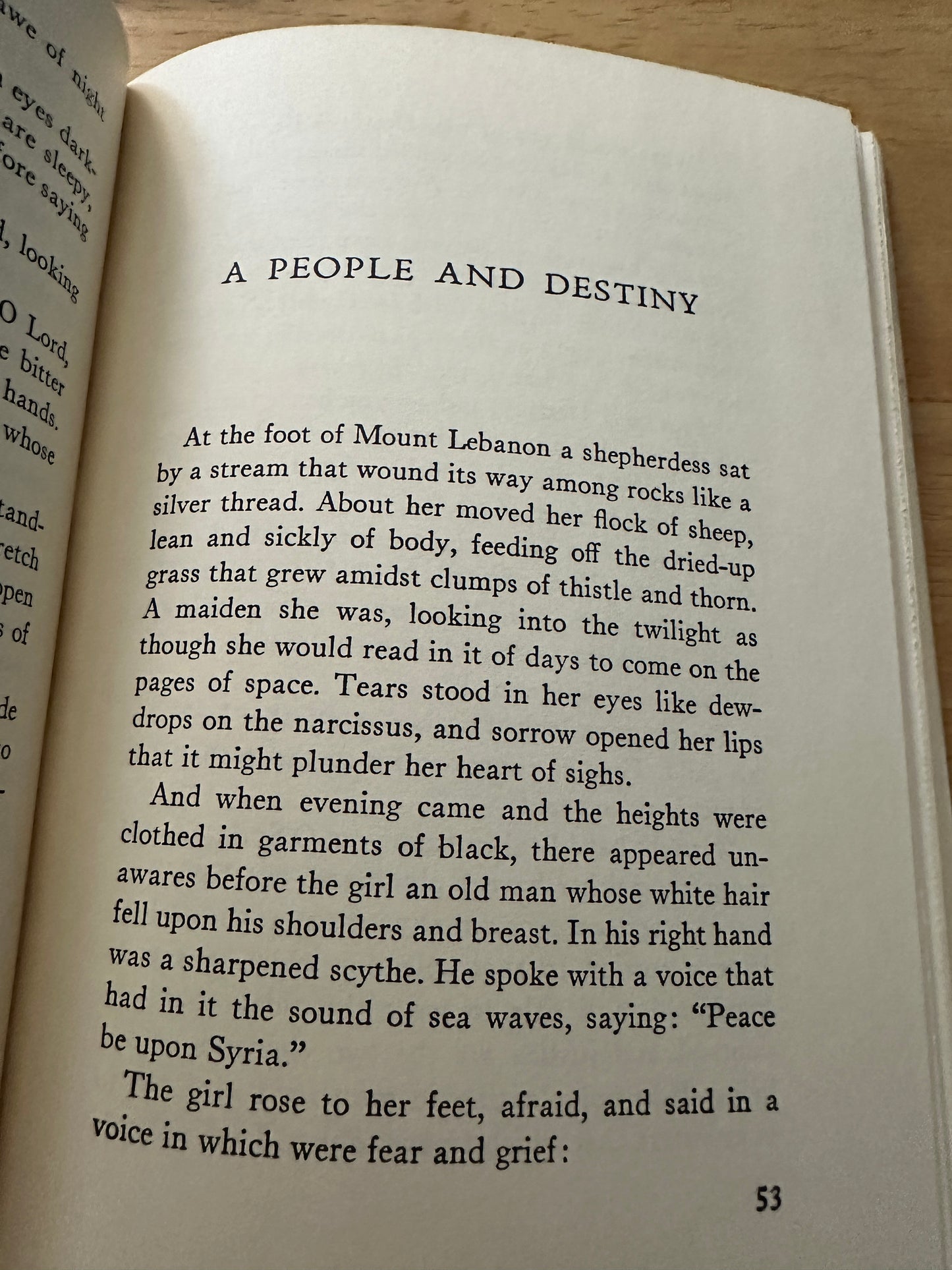 1968 A Tear & A Smile - Kahlil Gibran(intro by Robert Hillyer translated from Arabic by H. M. Nahmad (Borzoi Books Alfred A. Knopf Publisher New York