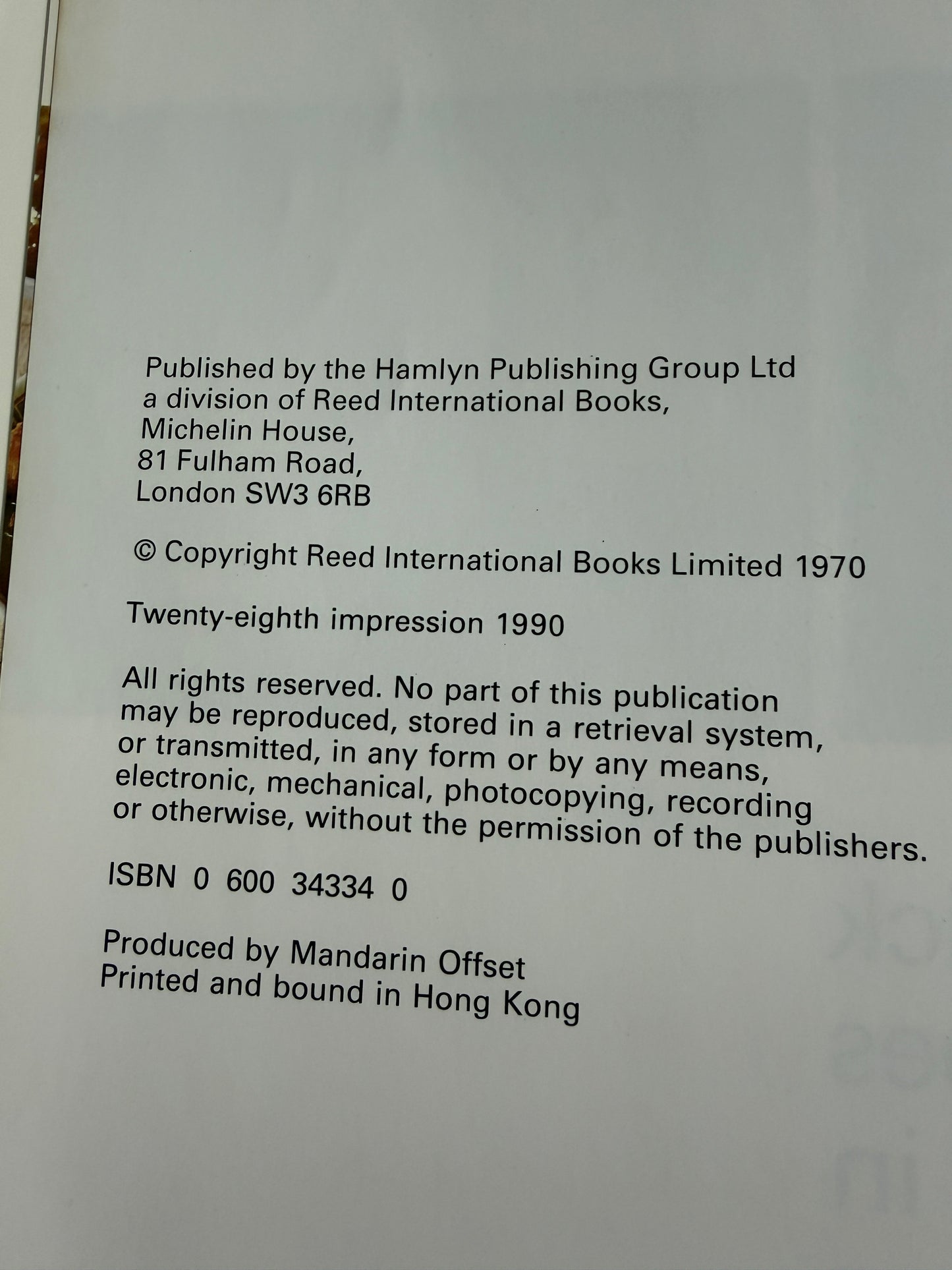 1990 Hamlyn All Colour Cook Book - Mary Berry, Ann Body & Audrey Ellis (Hamlyn Publishing Group)