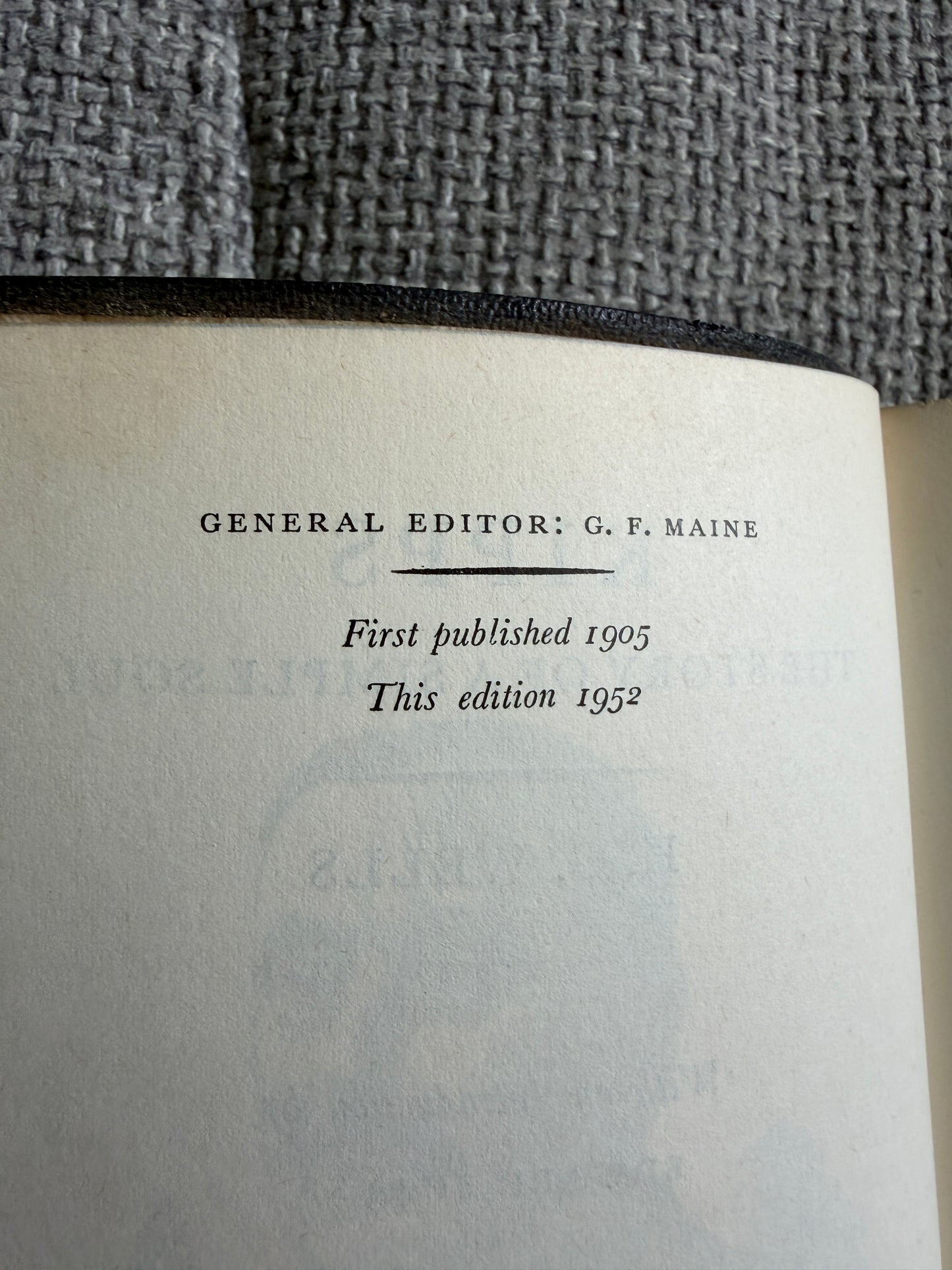 1952 Kipps - H. G. Wells (Collins)