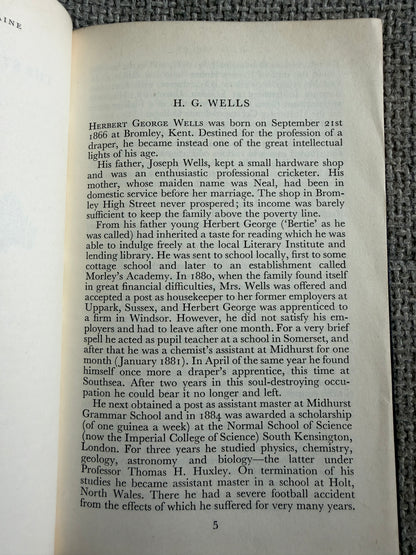 1952 Kipps - H. G. Wells (Collins)