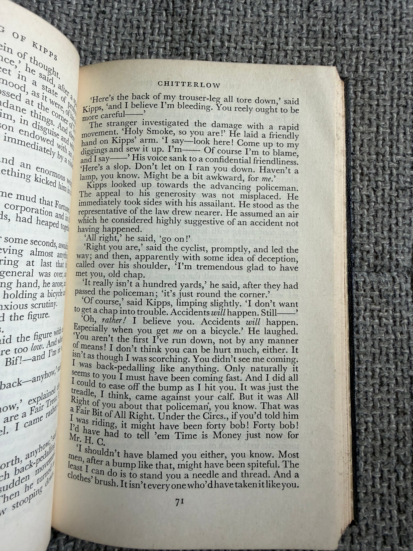 1952 Kipps - H. G. Wells (Collins)