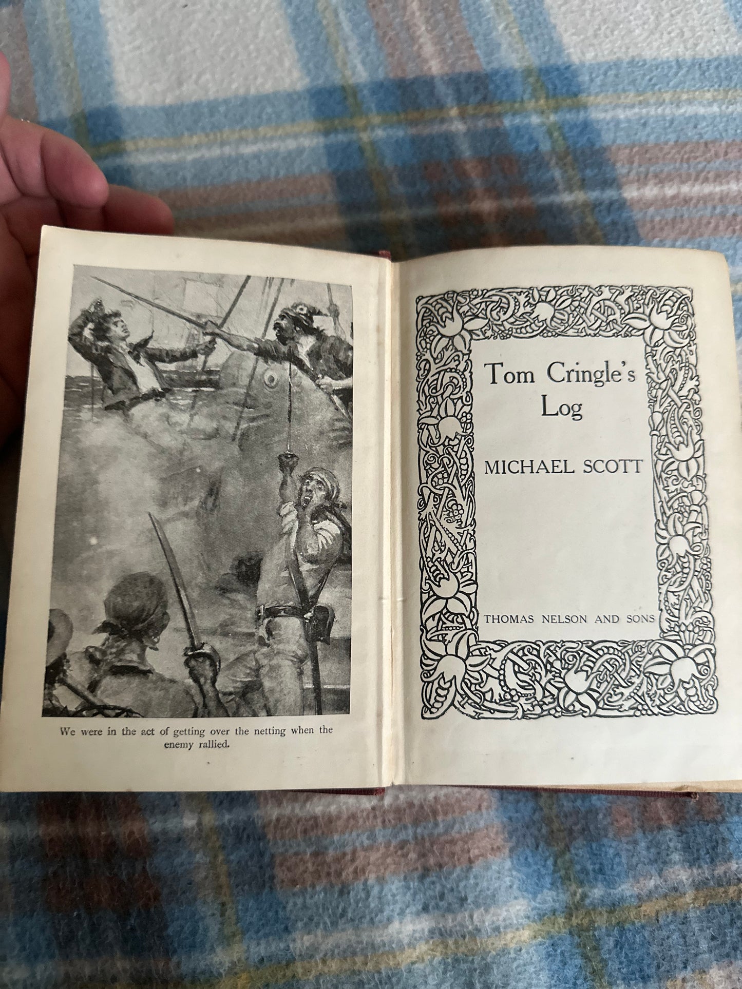 1829 Tom Cringle’s Log - Michael Scott(Thomas Nelson & Sons)