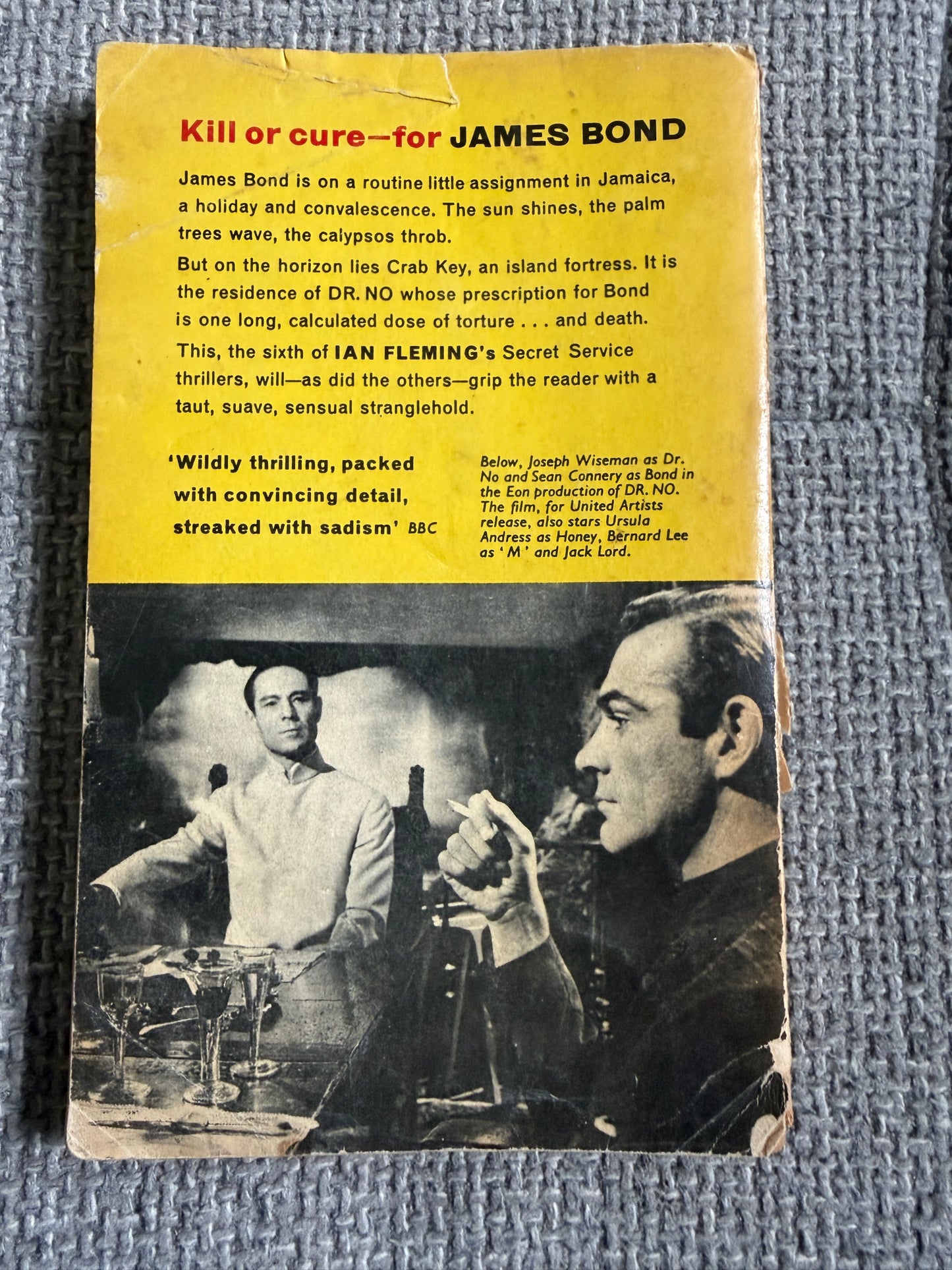 1963 Dr. No (James Bond) Ian Fleming (Pan Books)