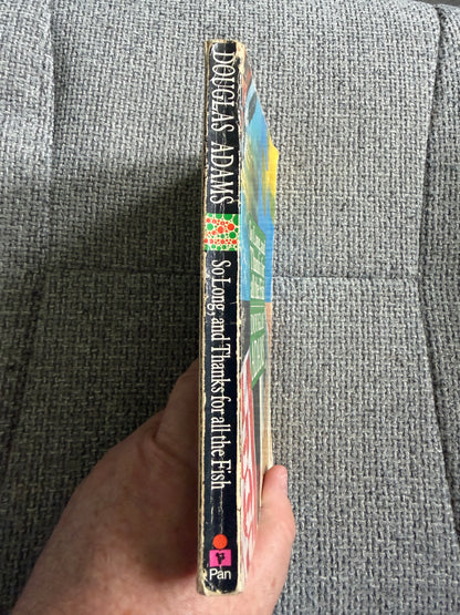 1985 So Long, & Thanks For All The Fish - Douglas Adams (Pan Books)