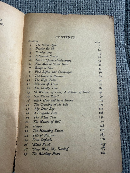 1963 Casino Royale (James Bond) Ian Fleming (Pan Books)