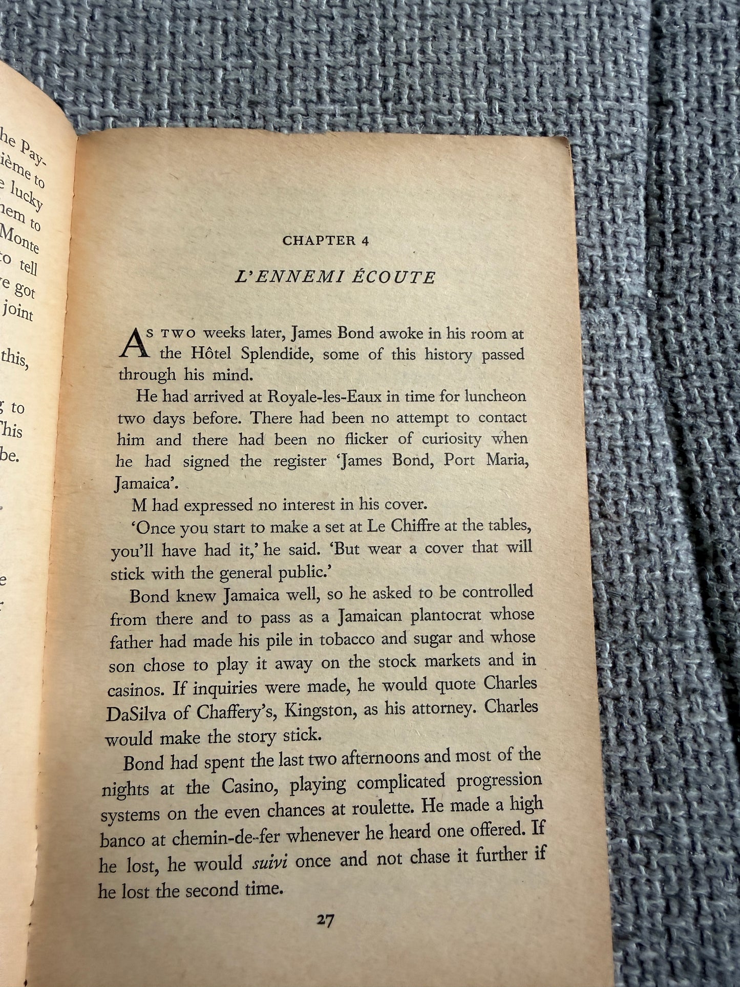 1963 Casino Royale (James Bond) Ian Fleming (Pan Books)