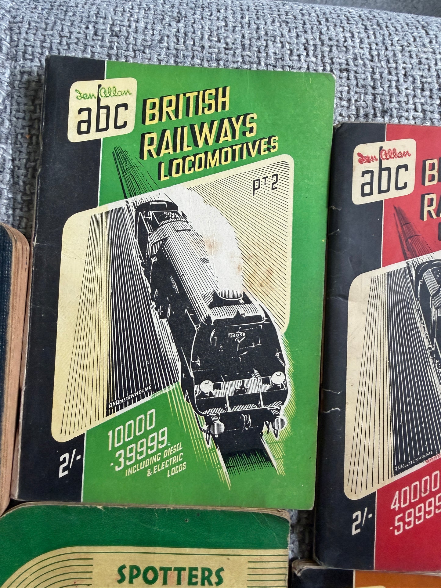 1940-52 Collection of 6 Railway booklets for Train Spotters all used in various conditions most published by Ian Allan
