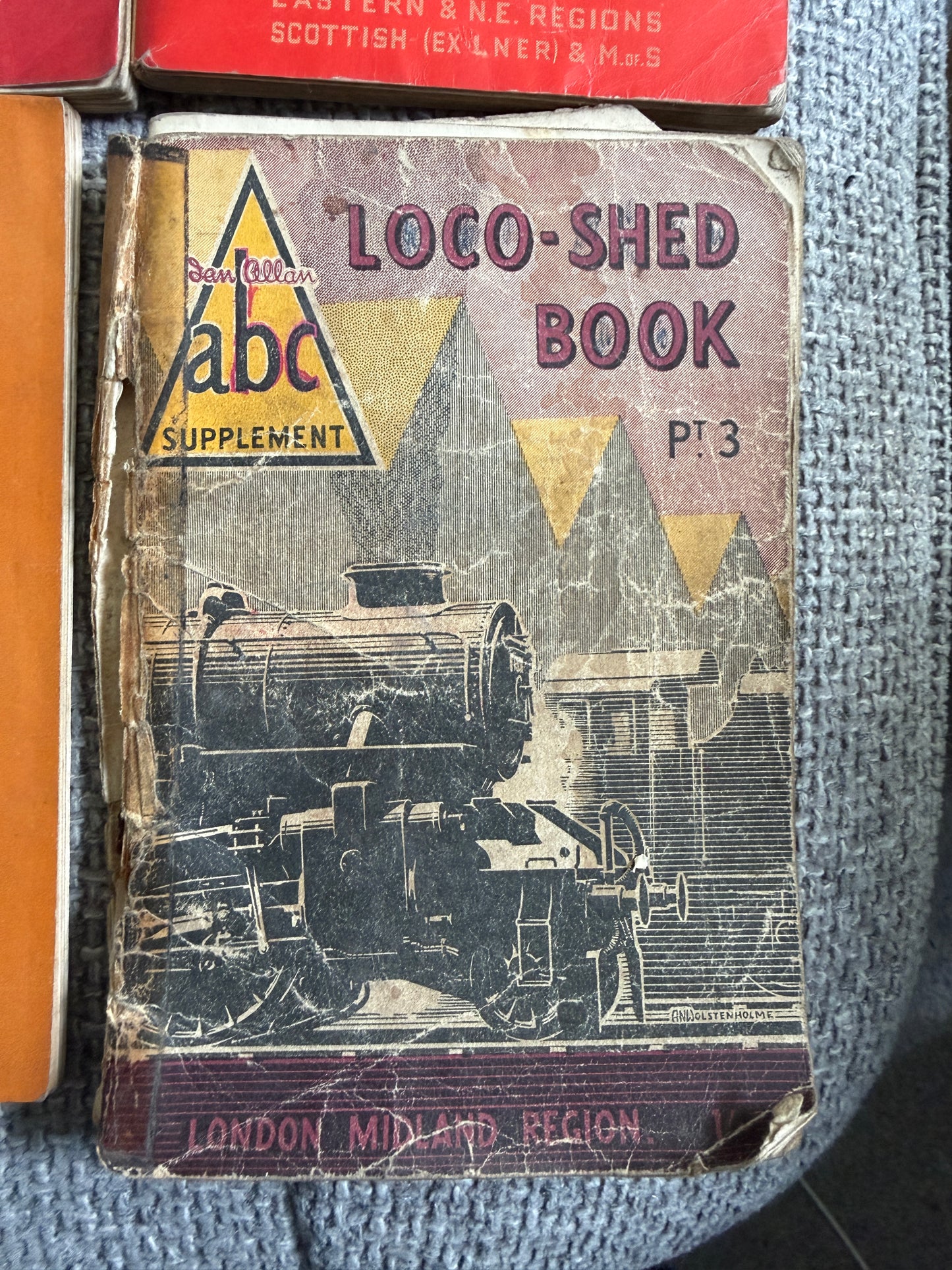 1940-52 Collection of 6 Railway booklets for Train Spotters all used in various conditions most published by Ian Allan