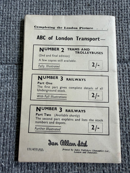 1950-52 ABC London Transport Buses & Coaches - E. J. Smith (Ian Allan Books)