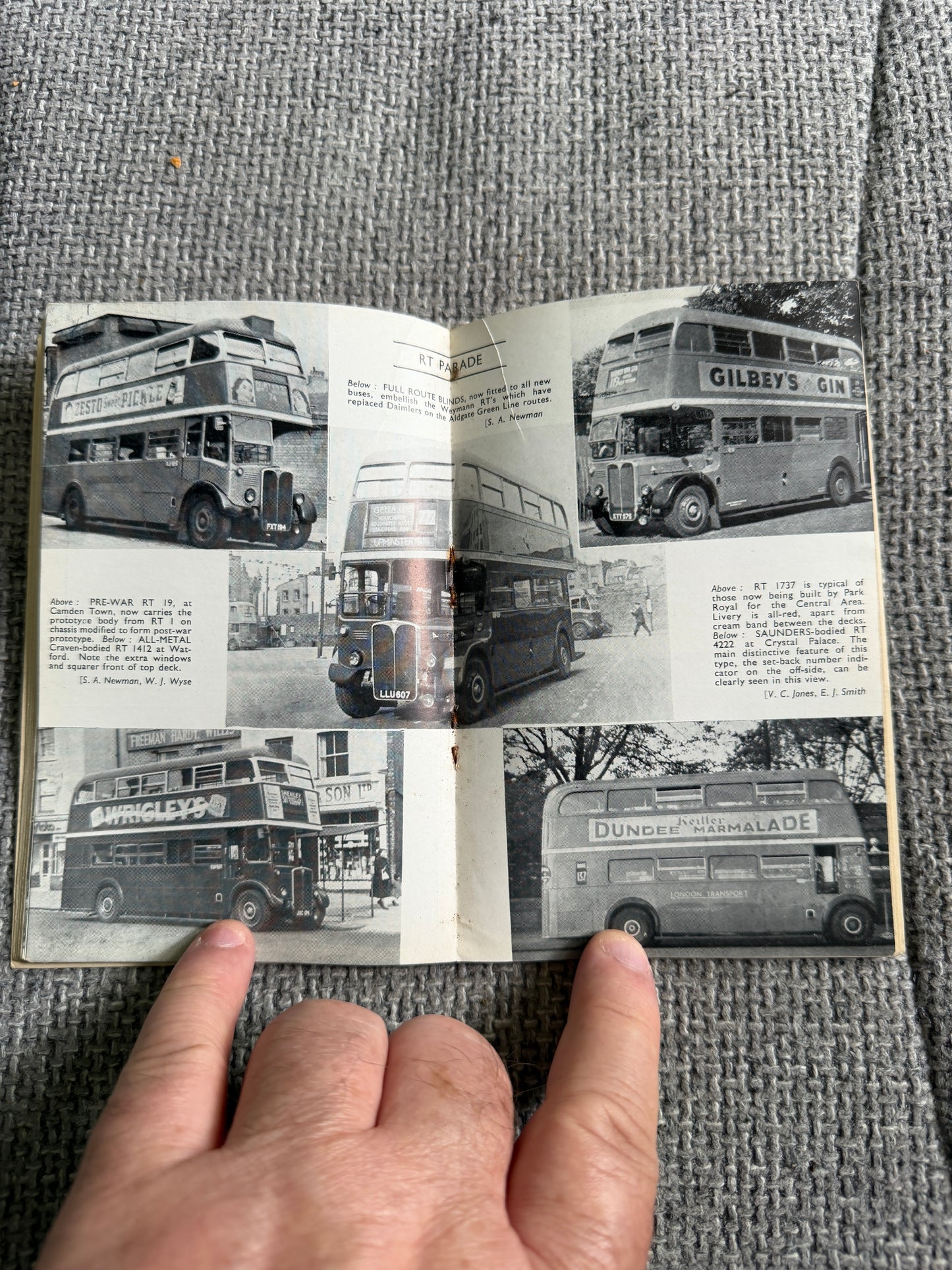 1950-52 ABC London Transport Buses & Coaches - E. J. Smith (Ian Allan Books)
