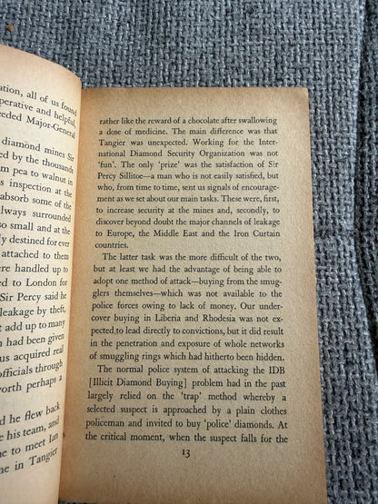 1963 The Diamond Smugglers - Ian Fleming (Pan Books G328)