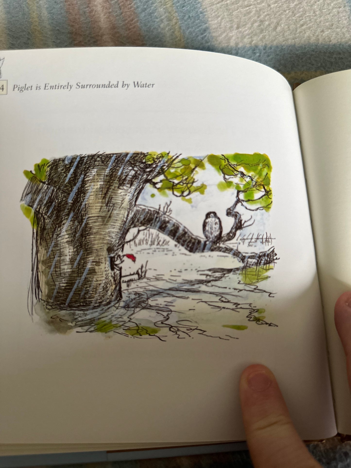 2003 Piglet Is Entirely Surrounded By Water - A.A. Milne(Ernest Shepard illustration) Egmont publisher