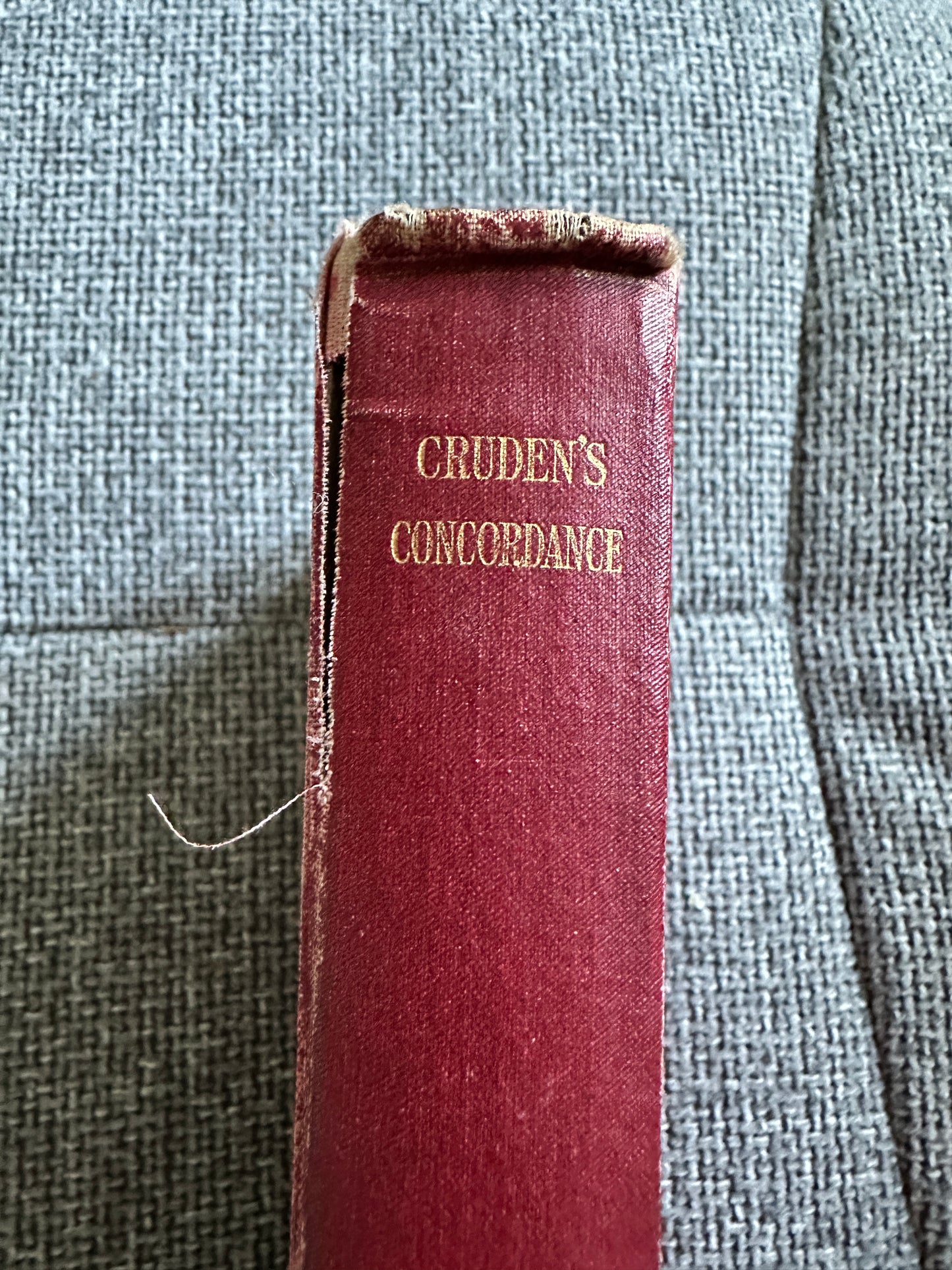 1940 Cruden’s Concordance A Convenient Manual For The Study Of The Holy Scriptures - Pickering & Inglis Ltd Publishing