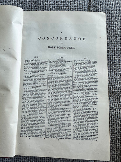 1940 Cruden’s Concordance A Convenient Manual For The Study Of The Holy Scriptures - Pickering & Inglis Ltd Publishing