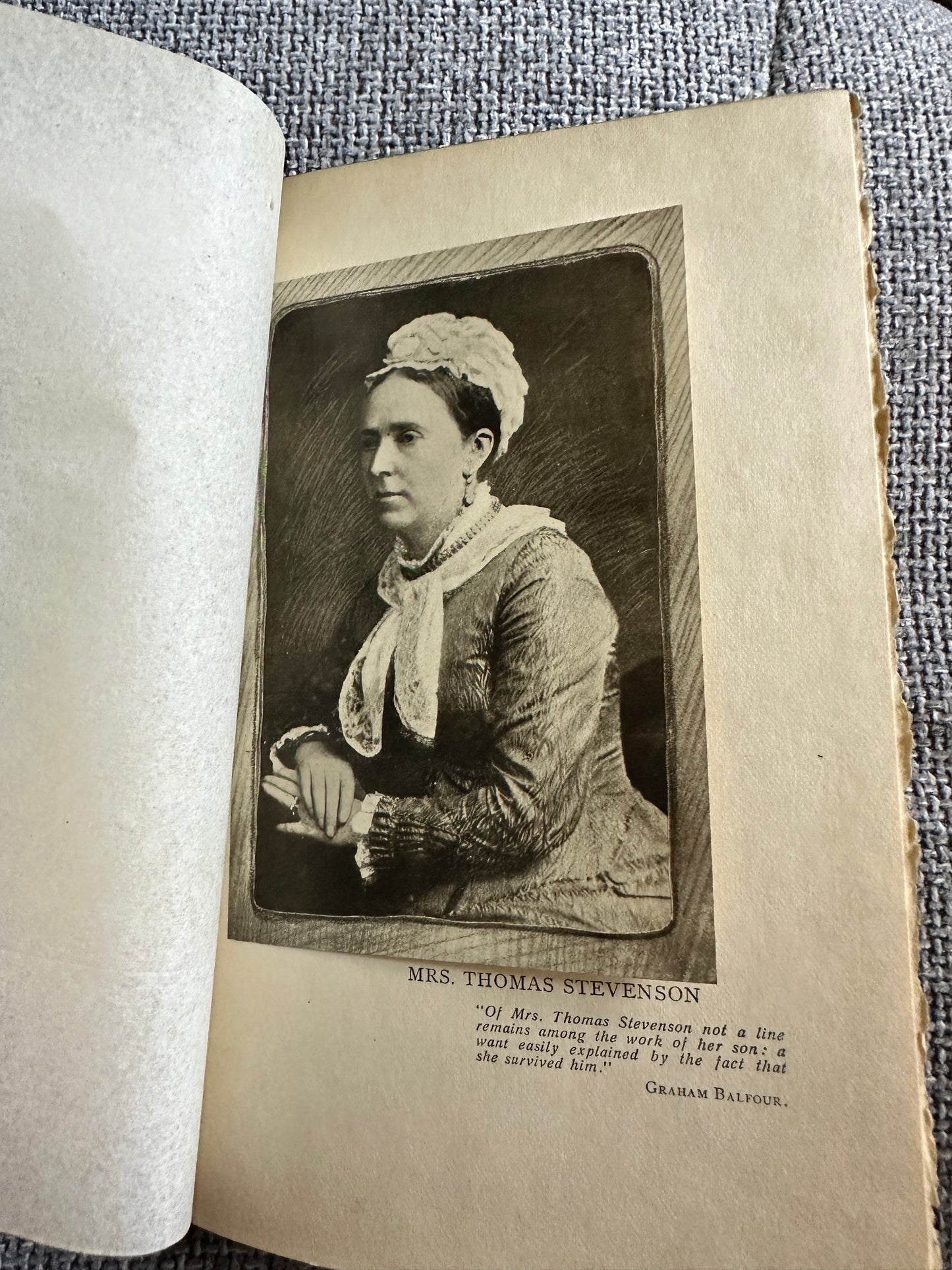 1913 Robert Louis Stevenson Edinburgh Days - E. Blantyre Simpson(Hodder & Stoughton)