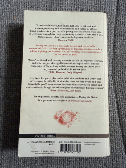 2008 Peeling The Onion - Günter Grass (Translated From German Michael Henry Heim) Vintage Books
