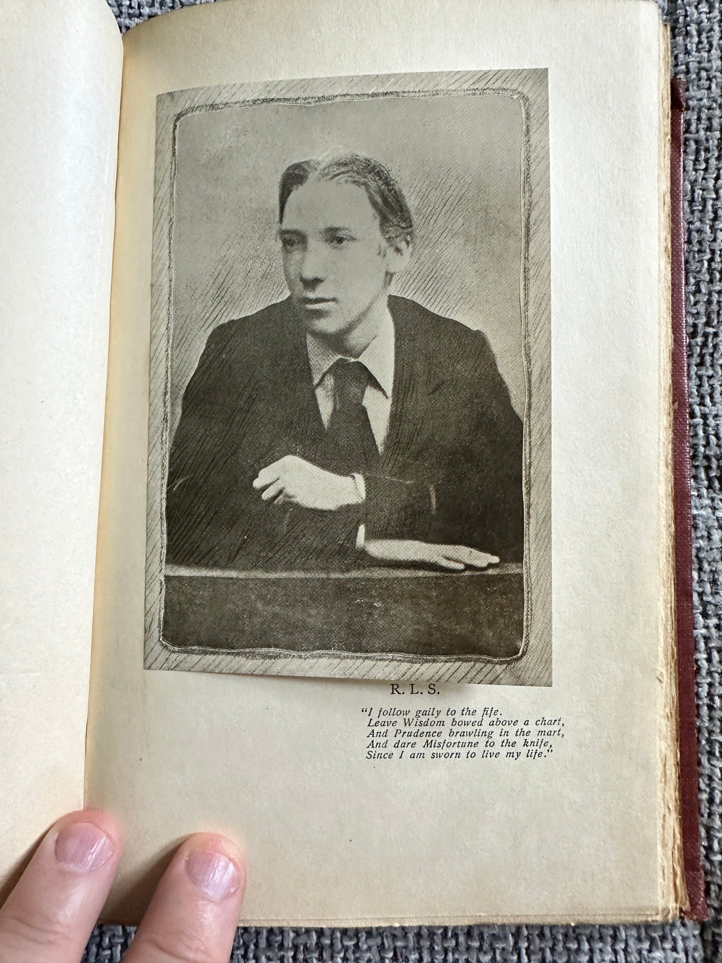 1913 Robert Louis Stevenson Edinburgh Days - E. Blantyre Simpson(Hodder & Stoughton)