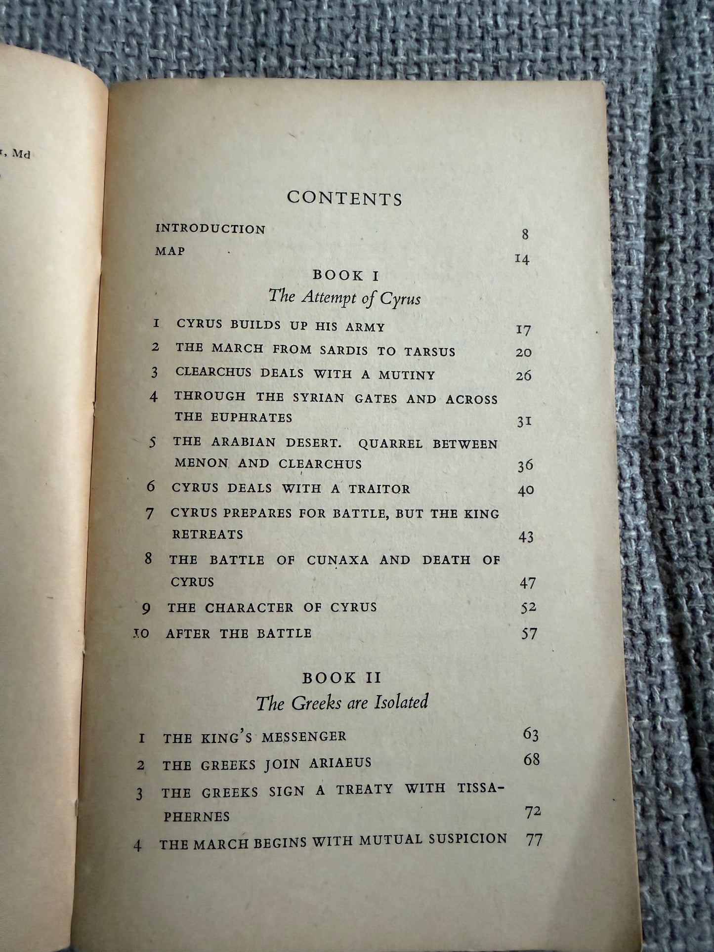 1952 Xenophon The Persian Expedition - Rex Warner (Penguin Classics)