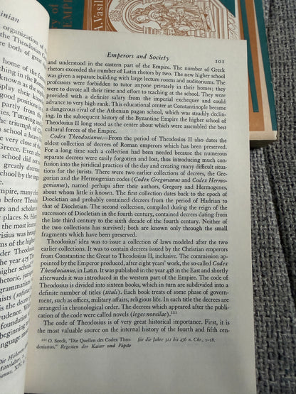 1964 History Of The Byzantine Empire (2volumes) A. A. Vasiliev (University of Wisconsin Press)