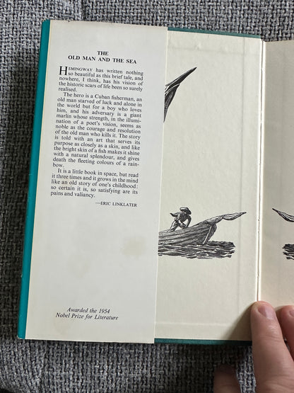 1968 The Old Man & The Sea - Ernest Hemingway (Book Club Special Edition)(Illustration C. F. Tunnicliffe & Raymond Sheppard)