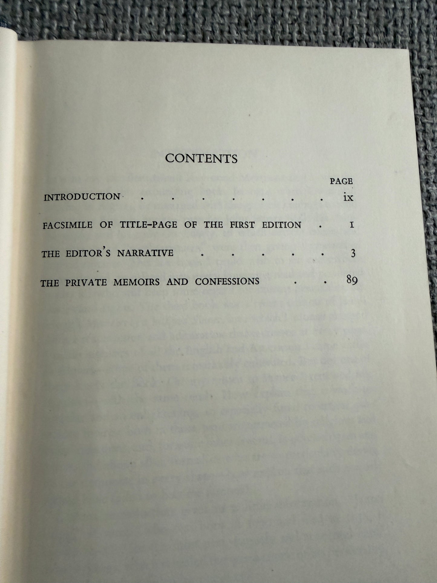 1947 The Private Memoirs & Confessions Of A Justified Sinner - James Hogg (The Cresset Press)