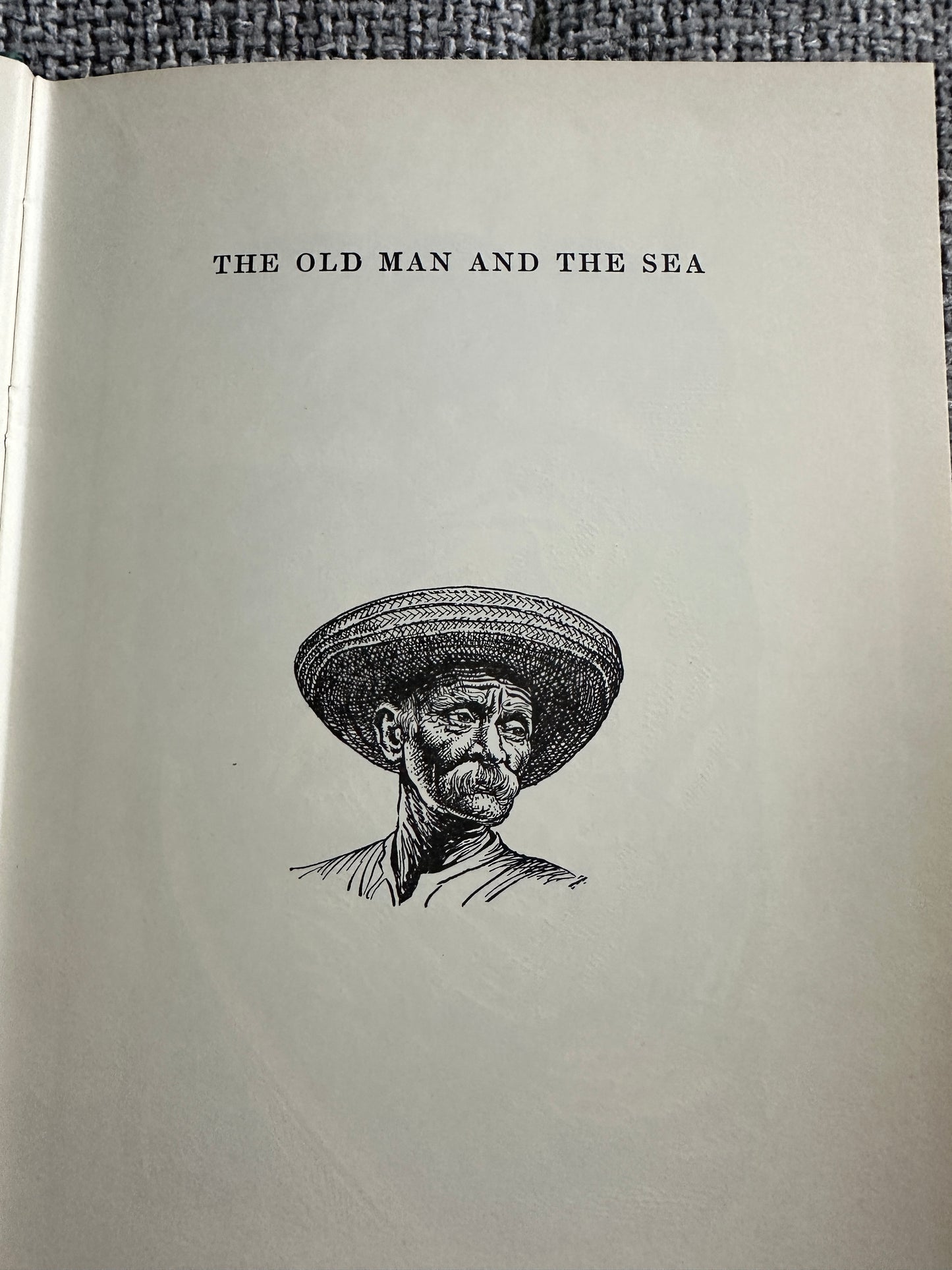 1968 The Old Man & The Sea - Ernest Hemingway (Book Club Special Edition)(Illustration C. F. Tunnicliffe & Raymond Sheppard)