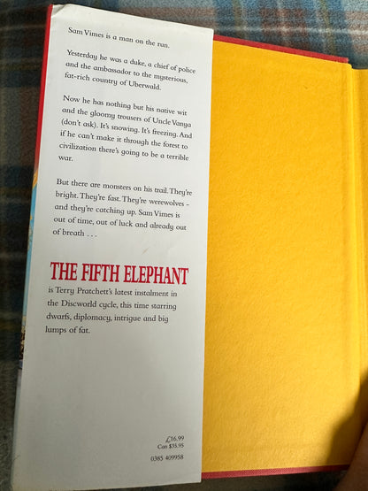 1999*1st* The Fifth Elephant- Terry Pratchett(Doubleday)