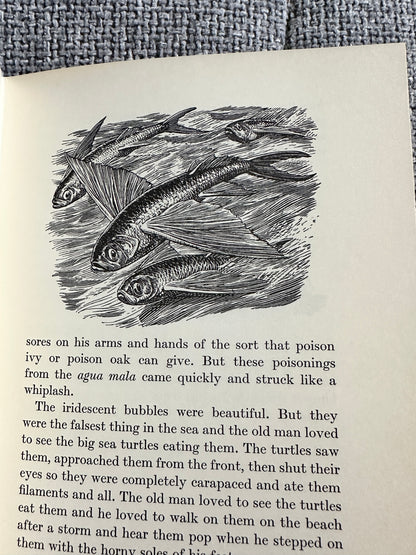 1968 The Old Man & The Sea - Ernest Hemingway (Book Club Special Edition)(Illustration C. F. Tunnicliffe & Raymond Sheppard)