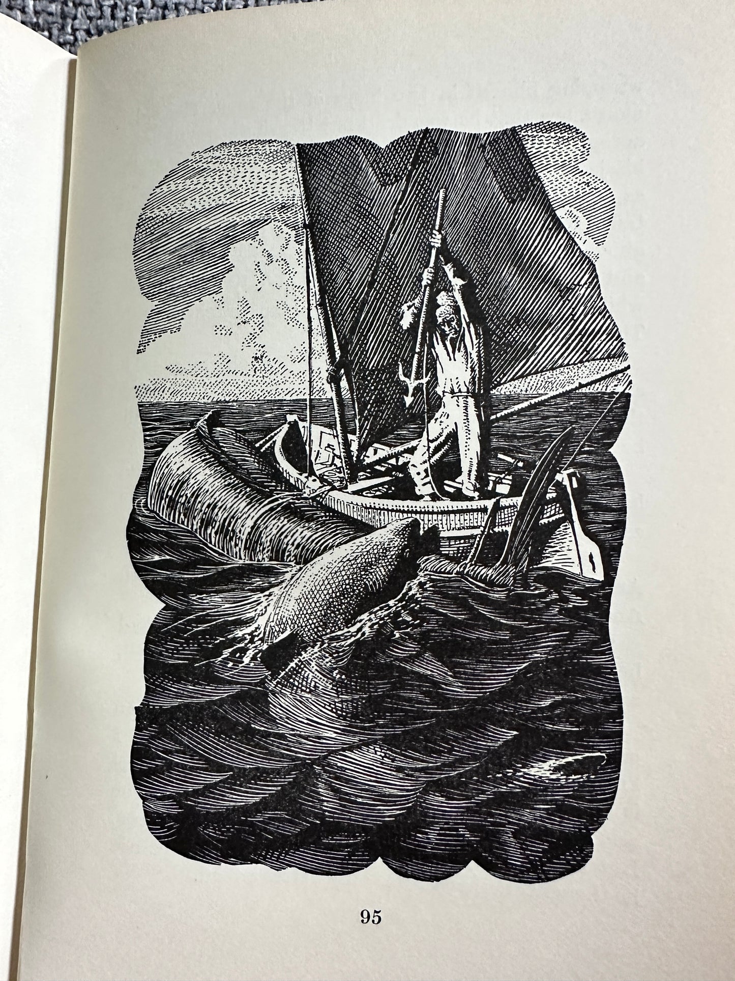 1968 The Old Man & The Sea - Ernest Hemingway (Book Club Special Edition)(Illustration C. F. Tunnicliffe & Raymond Sheppard)