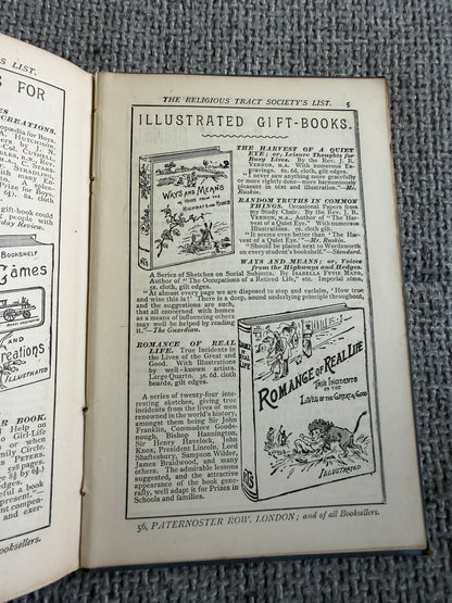 1892 Nobody Never Told Me, Sir’ - Edith Harvey Brooks (Religious Tract Society)