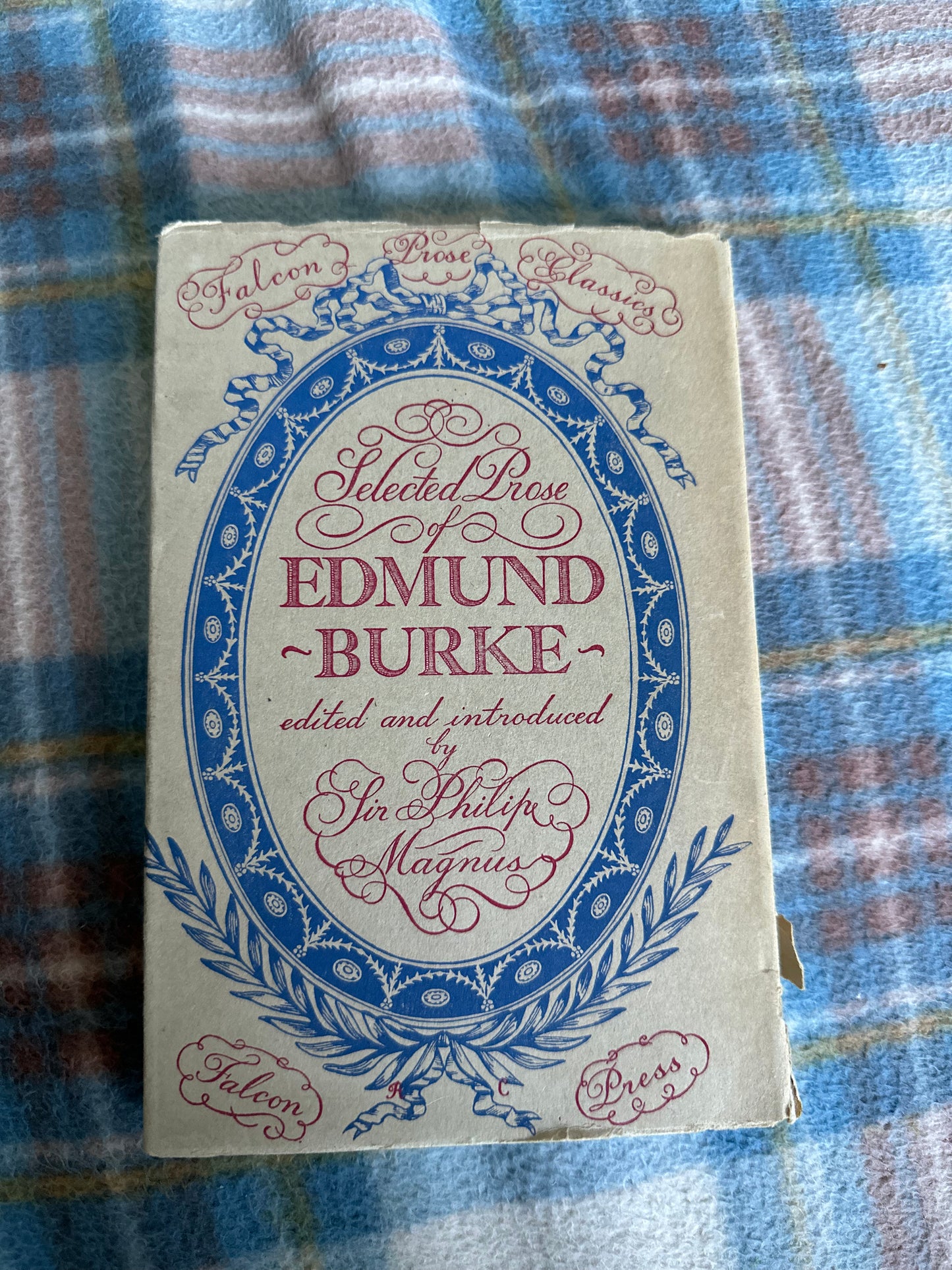 1948*1st* The Selected Prose Of Edmund Burke - Sir Philip Magnus(Falcon Press)