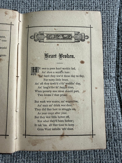 1898 Yorkshire Ditties (Second Series) John Hartley (William Nicholson & Sons)