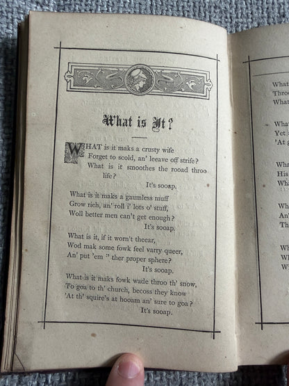 1898 Yorkshire Ditties (Second Series) John Hartley (William Nicholson & Sons)