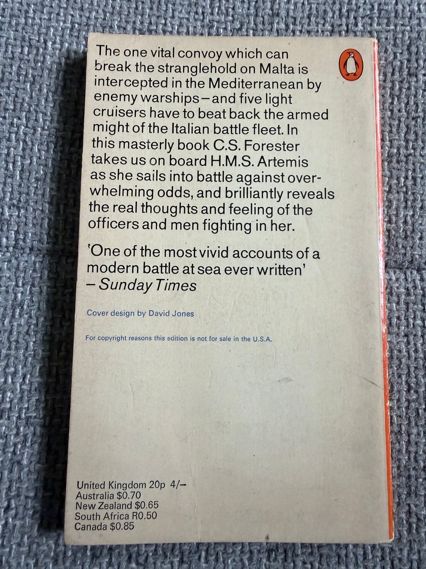 1969 The Ship - C. S. Forester (Penguin Books)