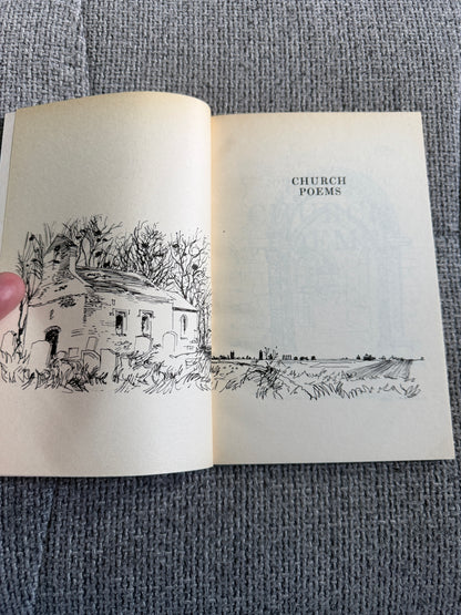 1982 Church Poems - John Betjeman (John Piper illust) Pan Books