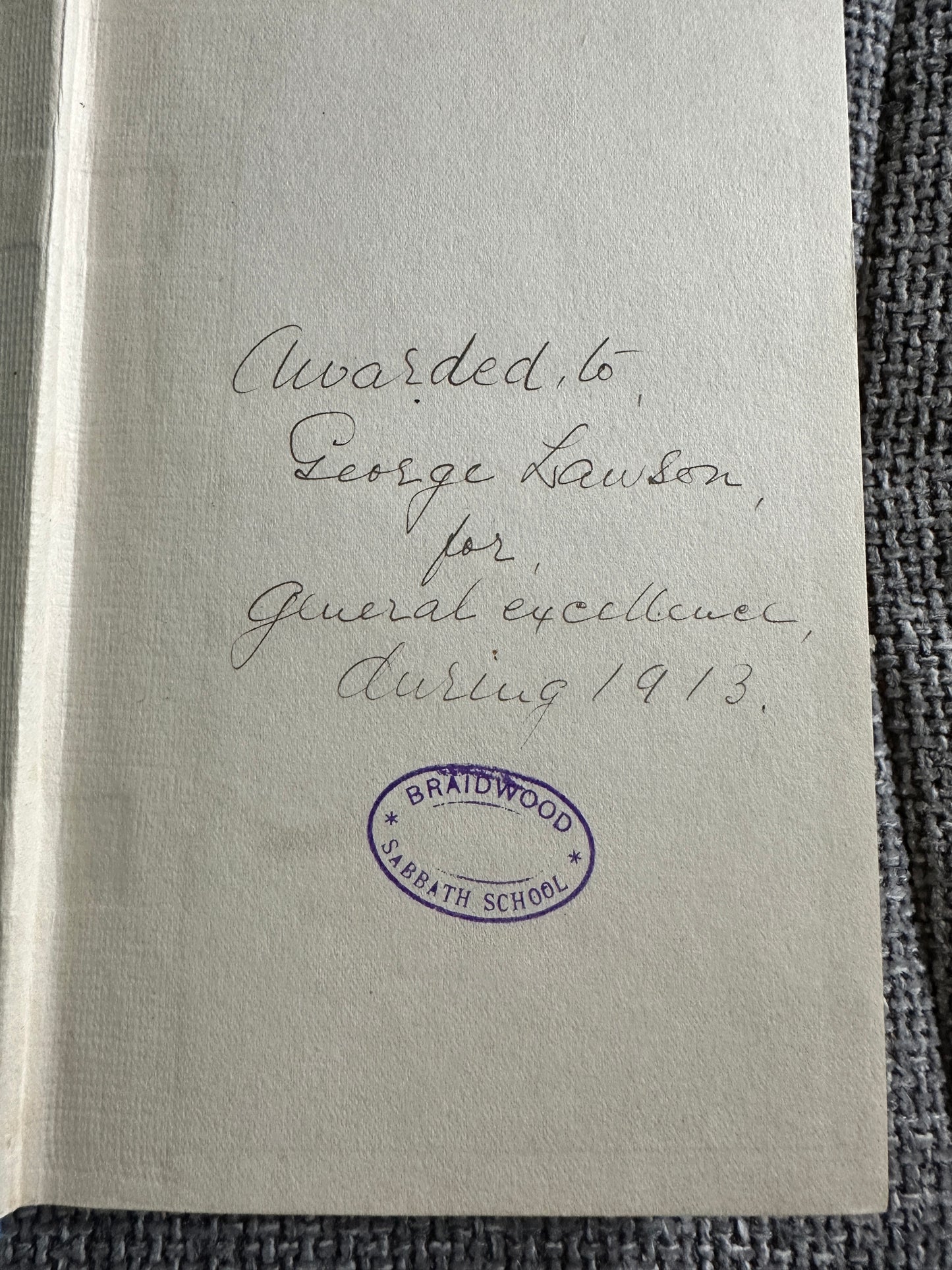 1912*1st* Garton Rowley - Jackson Wray(James Nisbet & Co Ltd)