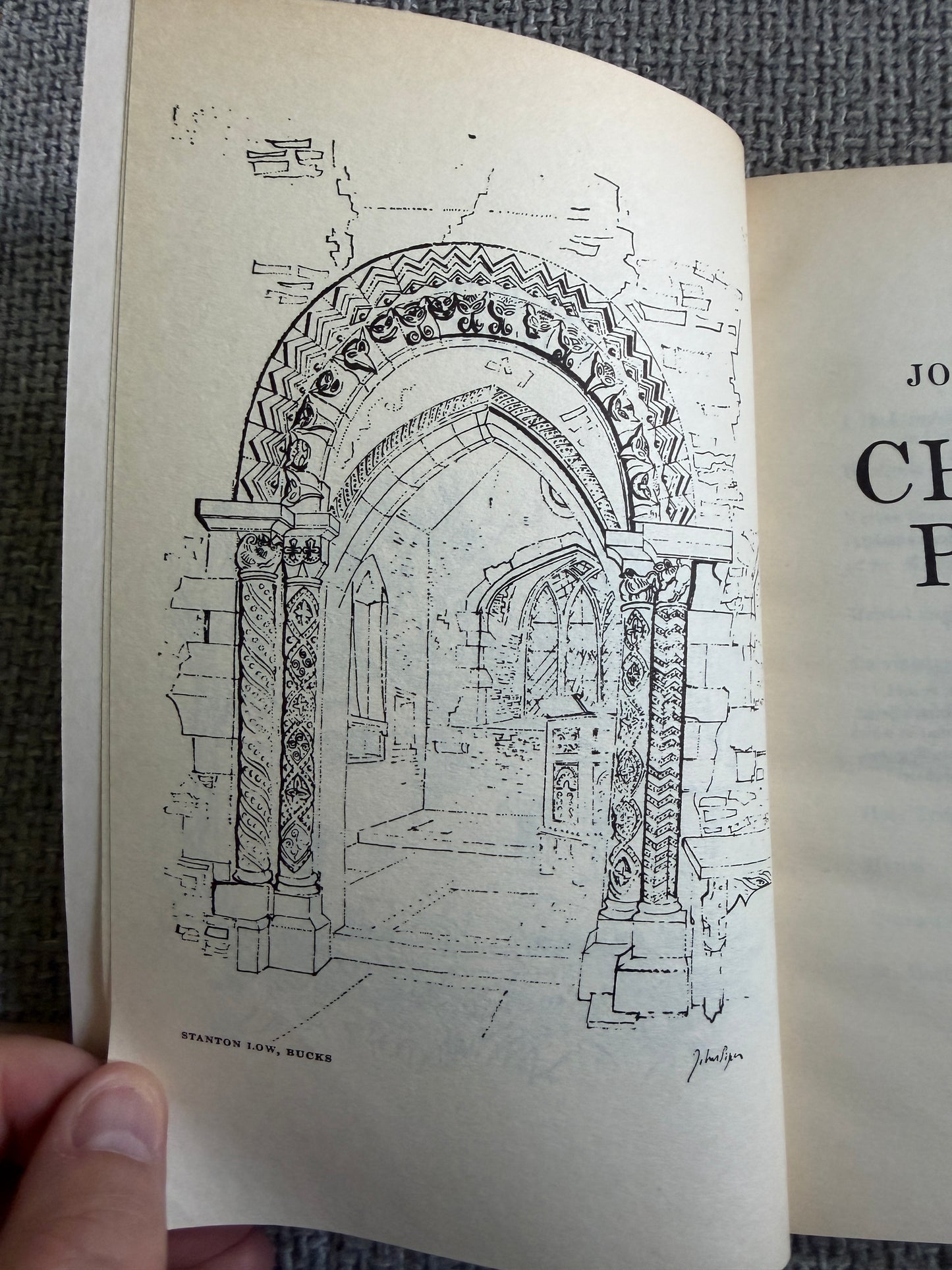 1982 Church Poems - John Betjeman (John Piper illust) Pan Books
