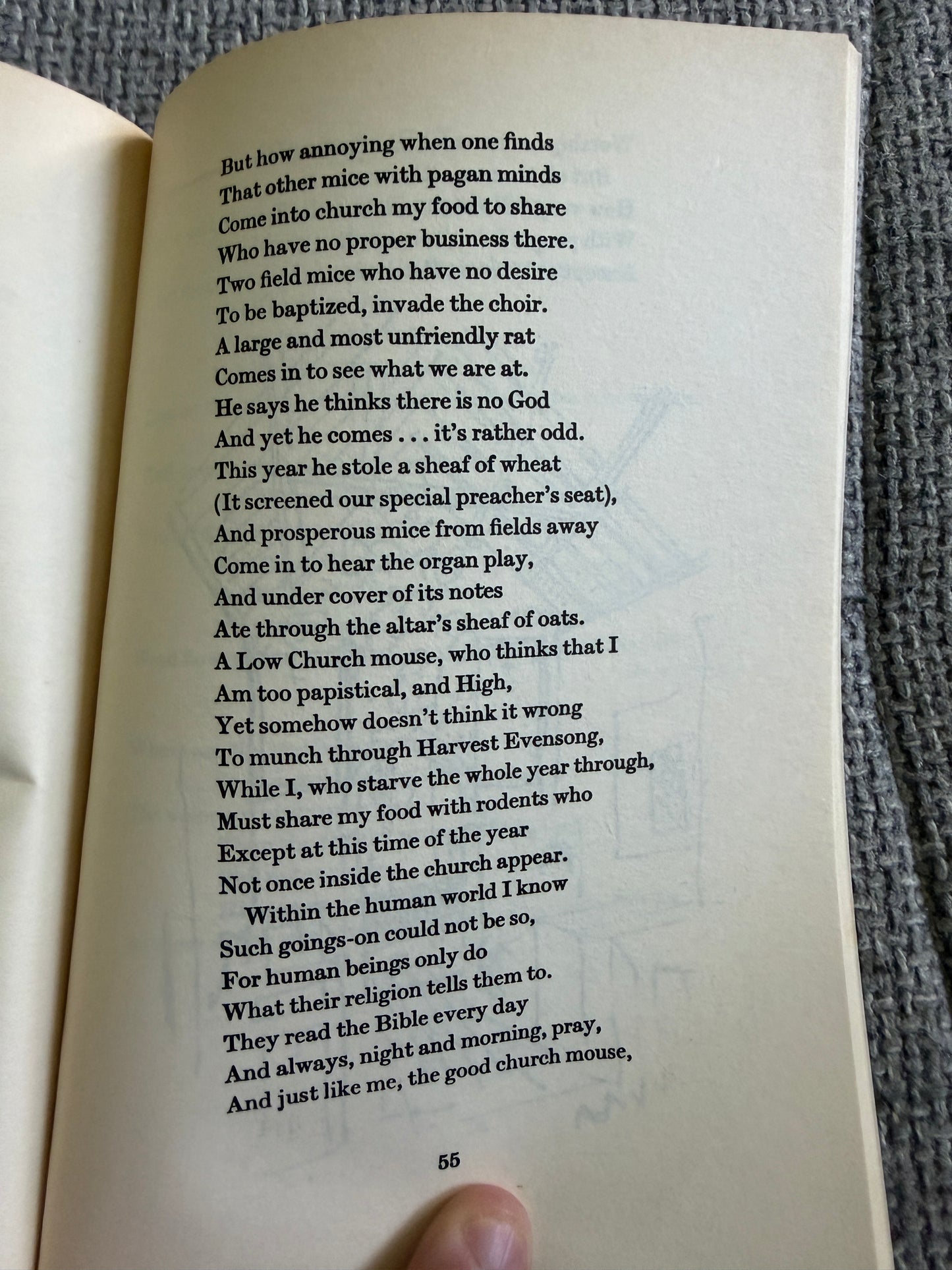 1982 Church Poems - John Betjeman (John Piper illust) Pan Books