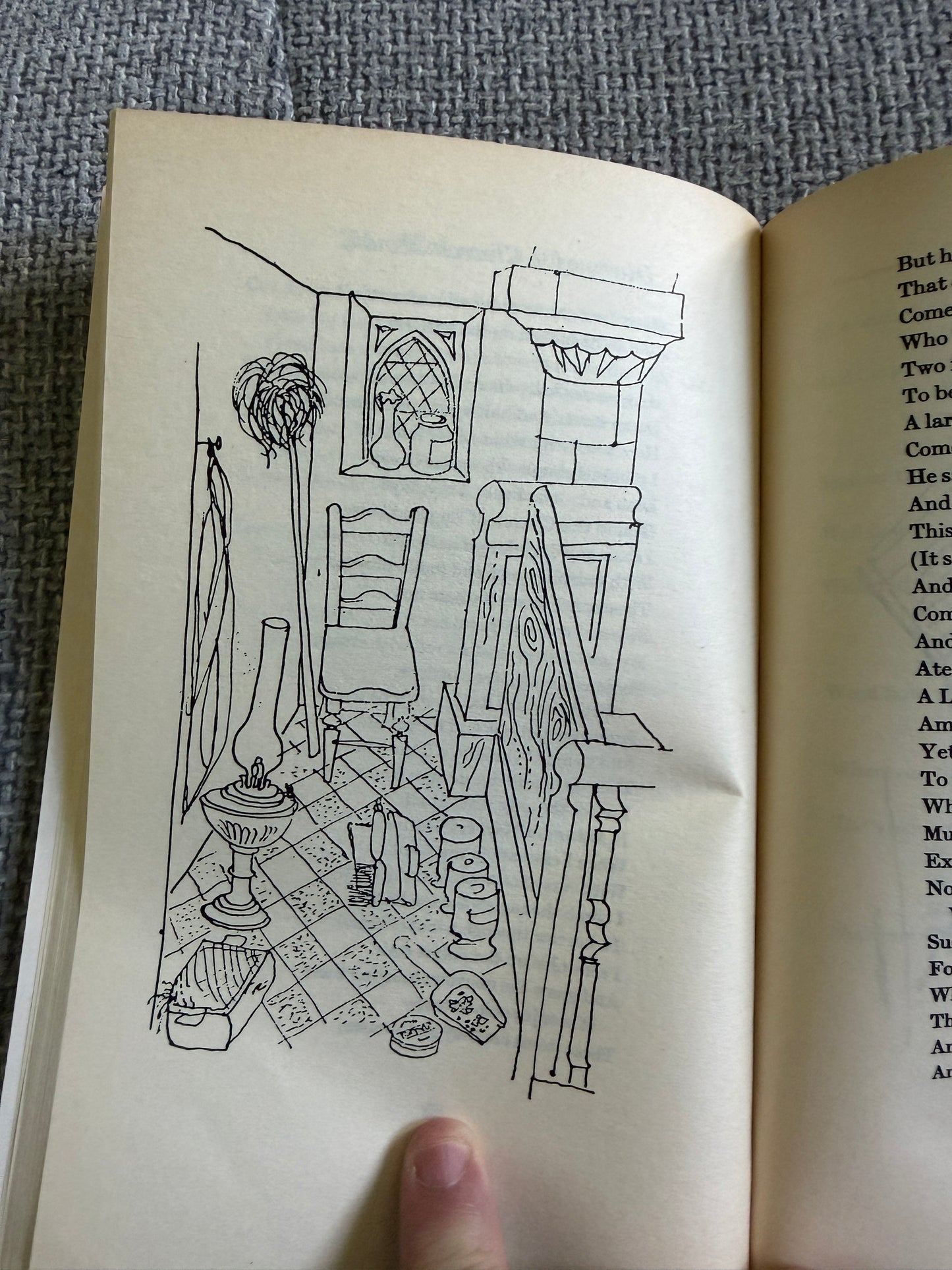 1982 Church Poems - John Betjeman (John Piper illust) Pan Books