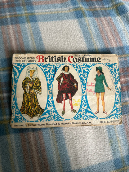 1960’s British Costume Brooke Bond Picture Cards