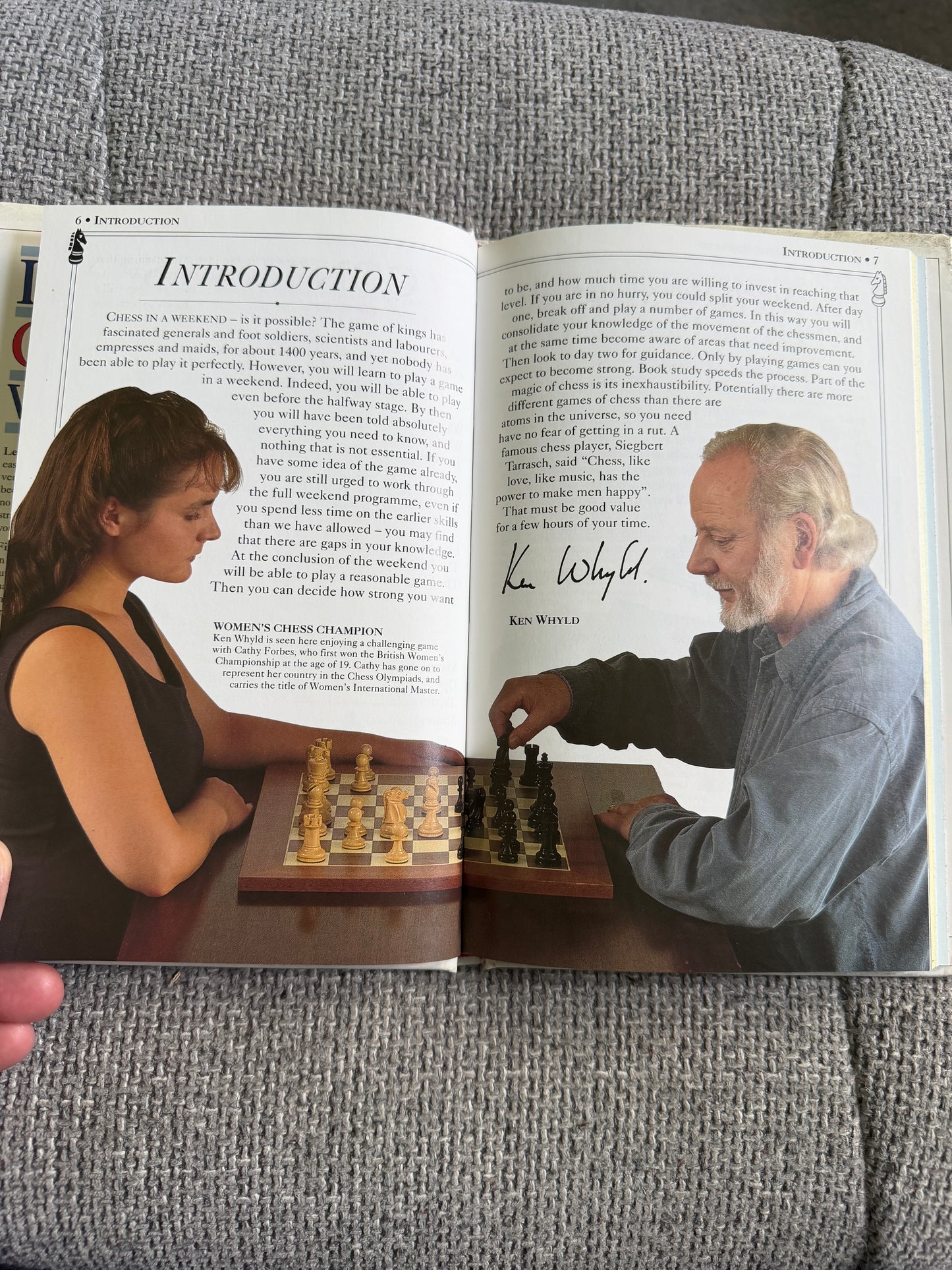 1993 Learn Chess In A Weekend - Ken Whyld (Dorling Kindersley)