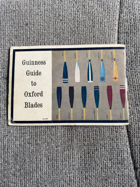 1964 The Eights (Oxford University Boat Club) Guiness - Honeyburn Books (UK)
