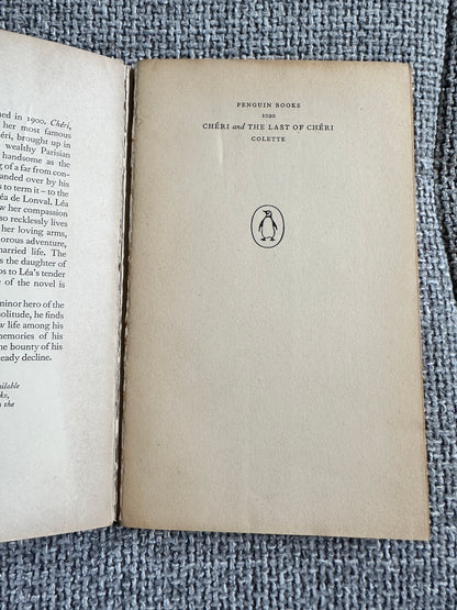 1957 Chéri & The Last Of Chéri - Colette(Penguin Books)